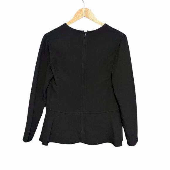 Ralph Lauren Black Label Black Peplum Top 8 - Picture 2 of 6
